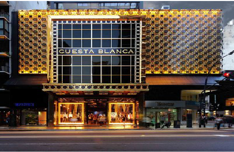 共青城门头设计与商业空间的纽带。