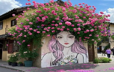 共青城怎么设计网红打卡墙绘