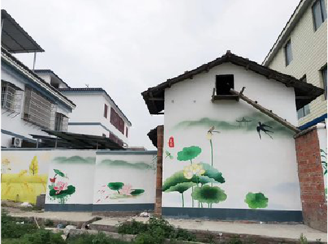 共青城室外墙绘-从选材到保养。