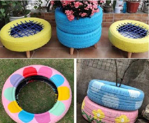 共青城墙体彩绘-变废为宝