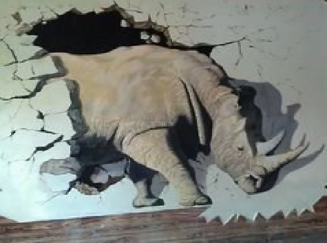 共青城在墙绘中，如何绘制3D效果？