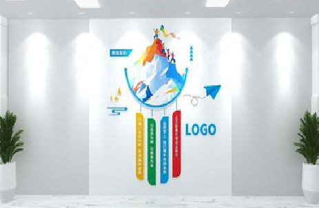 共青城公司企业形象墙的工艺材料有哪些？